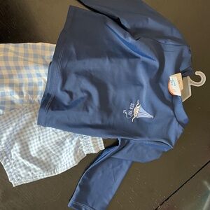 Carters baby boy bathing suit set